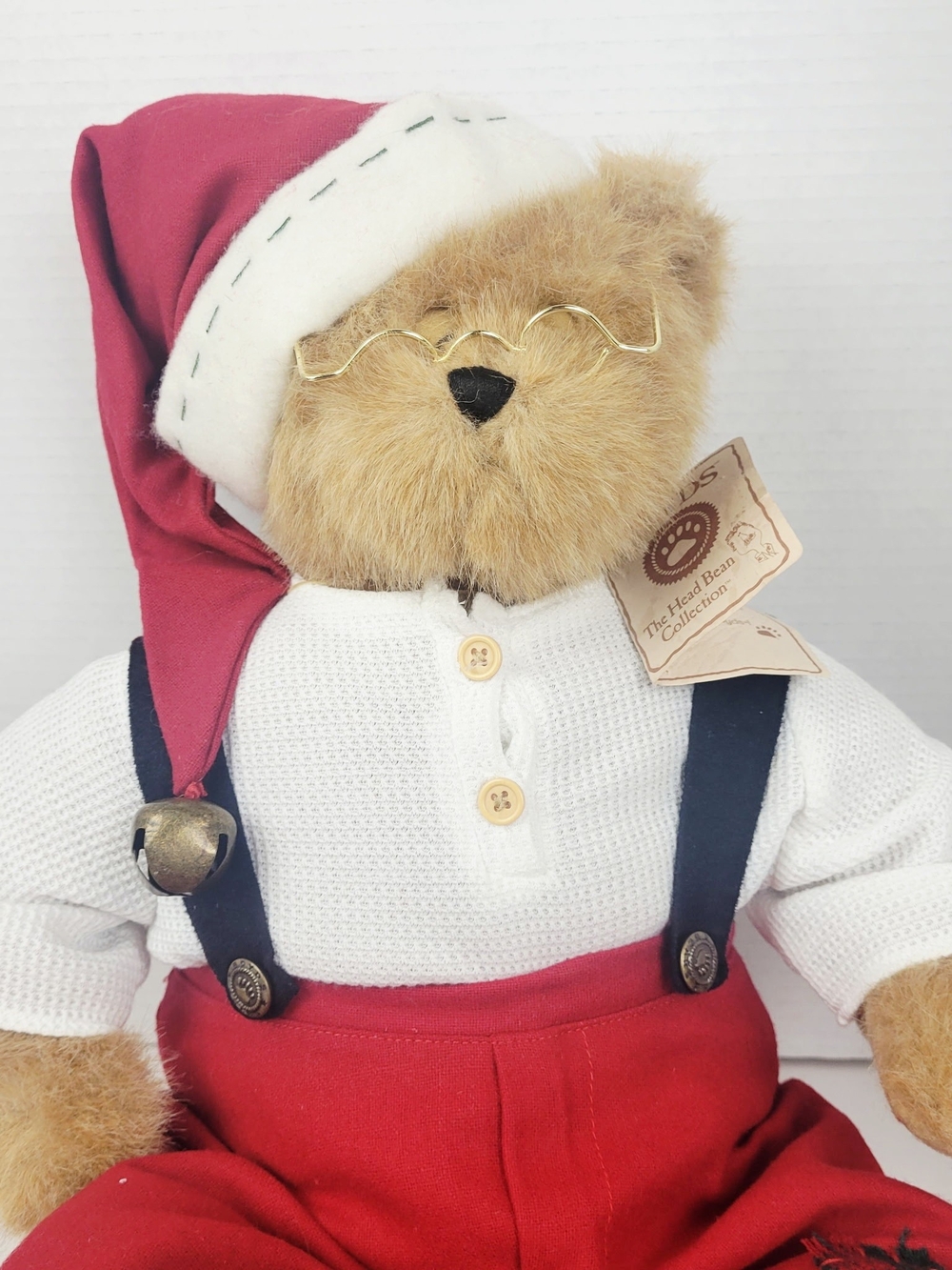 Vtg 2004~Boyds Bears 904831~Sleepy Nick The Day After~Head Bean~Best Dressed~24"